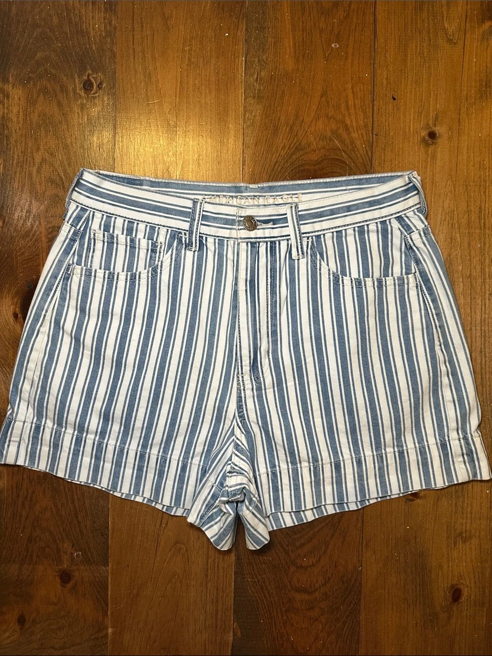 American Eagle Outfitters Striped Mom Short